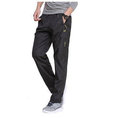 Men Thin Straight Pants Quick Dry Plus Size Trousers Xxxl Outdoor Sports-Mountainskin Outdoor-517 Black-L-Bargain Bait Box