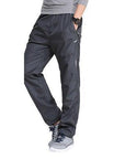 Men Thin Straight Pants Quick Dry Plus Size Trousers Xxxl Outdoor Sports-Mountainskin Outdoor-517 Grey-L-Bargain Bait Box