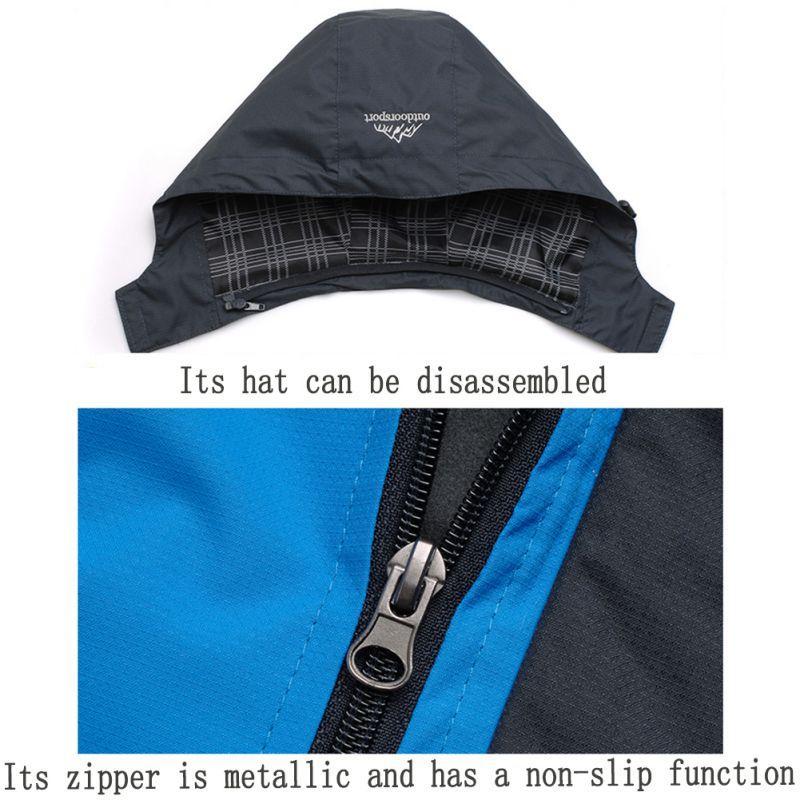Men Waterproof Jackets Softshell Removable Hat Outdoor Sport Clothing Camping-Younger Climb Store-R-S-Bargain Bait Box