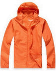 Men Women Camping Clothing Quick Dry Hiking Jacket Waterproof Sun & Uv-NewBee Store-orange-XS-Bargain Bait Box