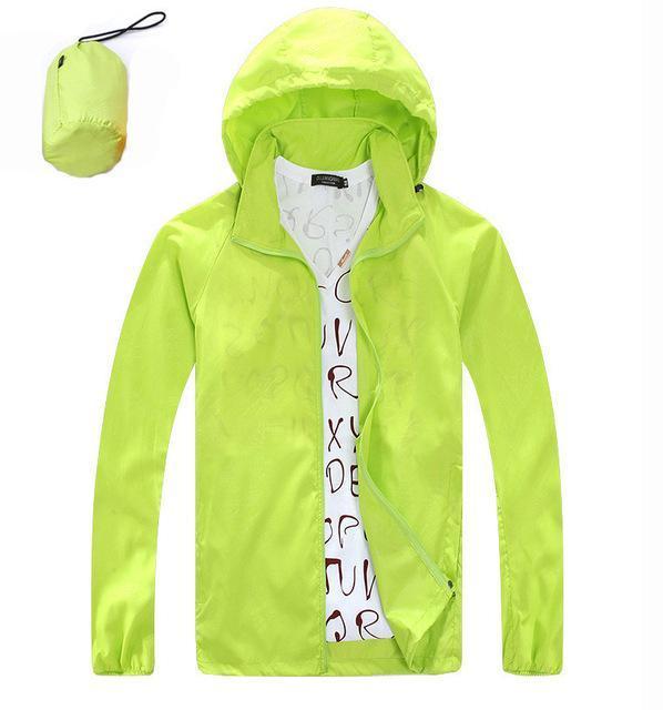 Men Women Camping Trekking Brand Coats Hiking Outdoor Jacket Quick Dry-NewBee Store-FruitGreen-XS-Bargain Bait Box
