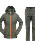 Men Women Hiking Jacket Quick Dry Breathable Jackets Outdoor Pants Sports Suit-Style Me Fitness Sport-women green-S-Bargain Bait Box