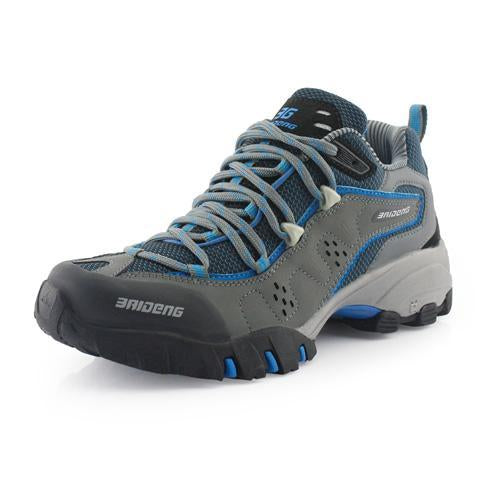 Men Women Hiking Shoes Outdoor Sneakers Men Mountain Climbing Trekking Shoe Male-jiajia Outdoor Co., Ltd.-women gray blue-4.5-Bargain Bait Box