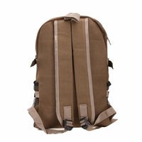 Men Women Mountaineering Backpack Canvas Sport Bags Schoolbag Travel Rucksack-gigibaobao-Black-Bargain Bait Box
