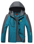 Men Women Outdoor Jackets Windbreaker Waterproof Windproof Camping Hiking-jiajia Outdoor Co., Ltd.-men dark blue-M-Bargain Bait Box