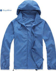 Men Women Quick Dry Hiking Jackets Waterproof Sun-Protective Outdoor Sports-Mountainskin Outdoor-Royal Blue-XS-Bargain Bait Box