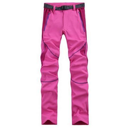 Men Women Ultra Thin Nylon Breathable Stretch Anti-Uv Outdoor Hiking Pants-LoClimb Store-pink-Asian XS-Bargain Bait Box