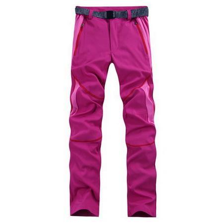 Men Women Ultra Thin Nylon Breathable Stretch Anti-Uv Outdoor Hiking Pants-LoClimb Store-rose pink-Asian XS-Bargain Bait Box