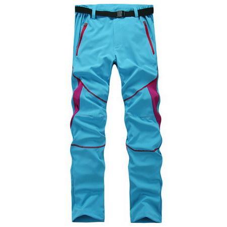 Men Women Ultra Thin Nylon Breathable Stretch Anti-Uv Outdoor Hiking Pants-LoClimb Store-sky blue-Asian XS-Bargain Bait Box