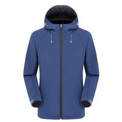 Men Women Winter Inner Fleece Softshell Warm Outdoor Sports Brand Coats-HO Outdoor Store-Men Royal Blue-Asian Size S-Bargain Bait Box