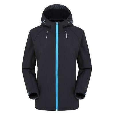 Men Women Winter Inner Fleece Softshell Warm Outdoor Sports Brand Coats-HO Outdoor Store-Women Black-Asian Size S-Bargain Bait Box