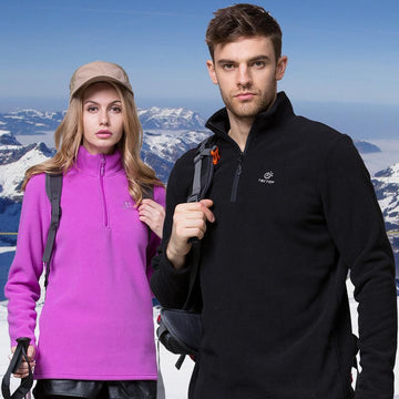 Men Women'S Winter Fleece Softshell Jacket Outdoor Sports Tectop Coats Hiking-Mountainskin Outdoor-Men Royal Blue-S-Bargain Bait Box