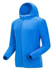 Men Women'S Winter Fleece Warm Softshell Jacket Outdoor Sport Hooded Brand Coats-Mountainskin Outdoor-Men Blue-M-Bargain Bait Box