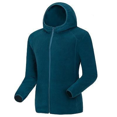 Men Women&#39;S Winter Fleece Warm Softshell Jacket Outdoor Sport Hooded Brand Coats-Mountainskin Outdoor-Men Forest Green-M-Bargain Bait Box