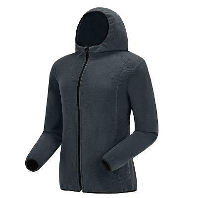 Men Women&#39;S Winter Fleece Warm Softshell Jacket Outdoor Sport Hooded Brand Coats-Mountainskin Outdoor-Men Gray-M-Bargain Bait Box