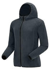 Men Women'S Winter Fleece Warm Softshell Jacket Outdoor Sport Hooded Brand Coats-Mountainskin Outdoor-Men Gray-M-Bargain Bait Box