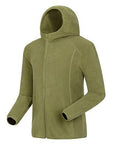 Men Women'S Winter Fleece Warm Softshell Jacket Outdoor Sport Hooded Brand Coats-Mountainskin Outdoor-Men Olive Green-M-Bargain Bait Box