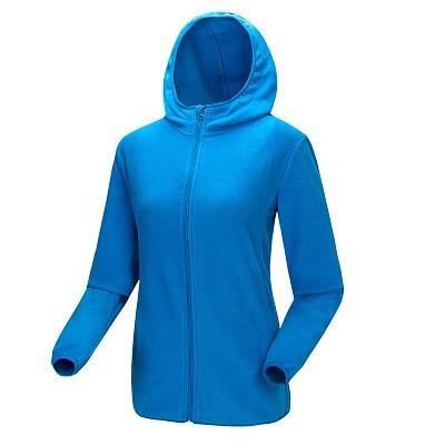 Men Women'S Winter Fleece Warm Softshell Jacket Outdoor Sport Hooded Brand Coats-Mountainskin Outdoor-Women Blue-M-Bargain Bait Box
