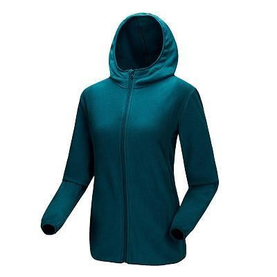 Men Women&#39;S Winter Fleece Warm Softshell Jacket Outdoor Sport Hooded Brand Coats-Mountainskin Outdoor-Women Forest Green-M-Bargain Bait Box
