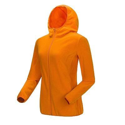Men Women&#39;S Winter Fleece Warm Softshell Jacket Outdoor Sport Hooded Brand Coats-Mountainskin Outdoor-Women Orange-M-Bargain Bait Box