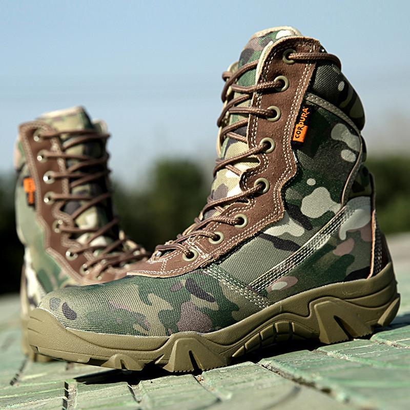 Men'S Jungle Desert Cp Camouflage Military Tactical Boots Outdoor Hiking Camping-Outdoor Chinese shopping factory Store-1-6.5-Bargain Bait Box