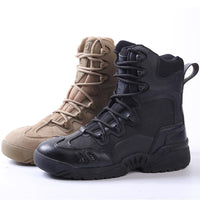 Mens Sports Tactical Shoes Military Trekking Climbing Sneakers Botas Tacticas-YiWuLing Outdoor Tactical Store-Khaki-6.5-Bargain Bait Box