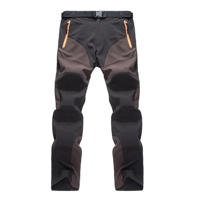 Men&#39;S Summer Quick Dry Pants Outdoor Sports Breathable Hiking Camping-fishing pants-Victory Store-Coffee-S-Bargain Bait Box