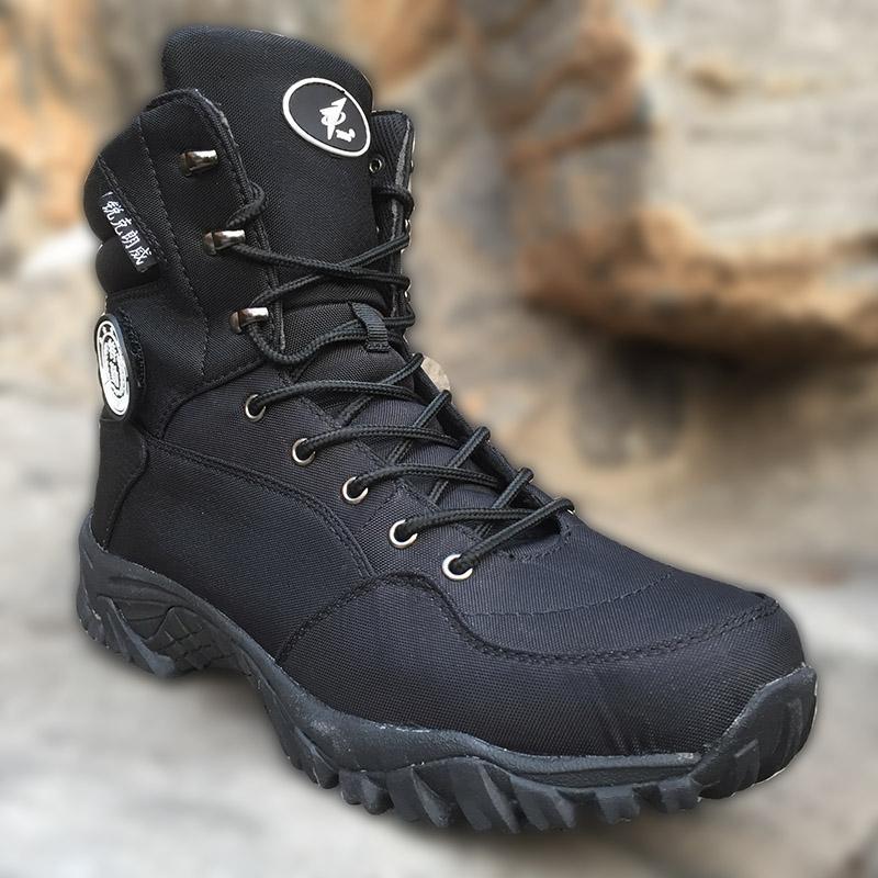 Men&#39;S Tactical Boots Waterproof Hiking Ankle Boots Men Outdoor Climbing Hiking-Horizon Outdoor Store-without wool-38-Bargain Bait Box