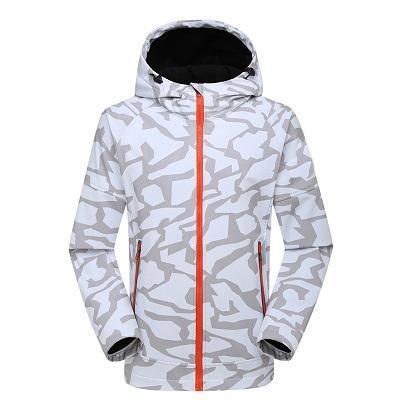 Men'S Winter Autumn Softshell Jacket Outdoor Sports Waterproof Mountainskin-Mountainskin Outdoor-White-Asian Size M-Bargain Bait Box