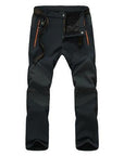 Men'S Winter Inner Fleece Softshell Pants Outdoor Sports Thermal Brand-HO Outdoor Store-Navy-L-Bargain Bait Box