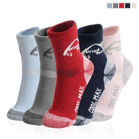 Men'S Winter Warm Coolmax Socks Outdoor Sports Thermal Breathable Cycling Hiking-Mountainskin Outdoor-Navy-Bargain Bait Box