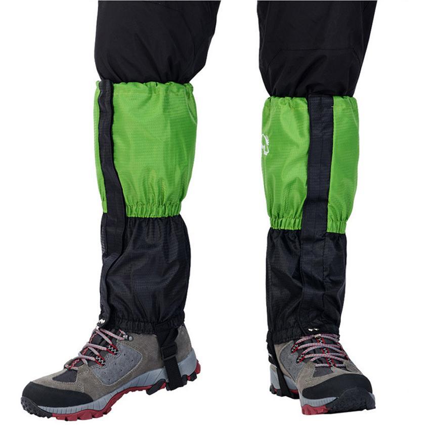 Men'S Women'S Waterproof Fleece Snow Legging Gaiters Outdoor Sport Hiking-Mountainskin Outdoor-Blue No Fleece-Bargain Bait Box