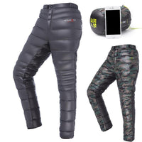 Men/Women Adult Outdoor/Camping/Hiking/Fishing Winter Thermal Warm Ultralight-fishing pants-wowso Sport&Outdoor specialty store-Grey and Black-160cm XS-Bargain Bait Box