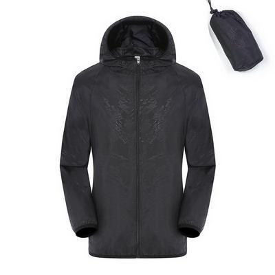 Men&Women Quick Dry Breathable Jackets Outdoor Sport Skin Brand Clothing-HO Outdoor Store-Black-S-Bargain Bait Box