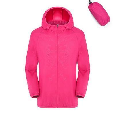 Men&Women Quick Dry Breathable Jackets Outdoor Sport Skin Brand Clothing-HO Outdoor Store-Rose-S-Bargain Bait Box