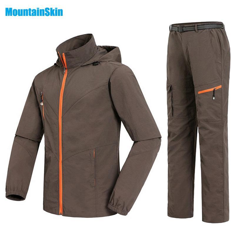 Men&amp;Women Quick Dry Breathable Jackets Pants Outdoor Sports Suit Brand-HO Outdoor Store-Men Army Green-M-Bargain Bait Box