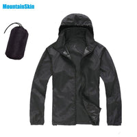 Men&Women Quick Dry Skin Jackets Waterproof Anti-Uv Coats Outdoor Sports Brand-HO Outdoor Store-Black-XS-Bargain Bait Box