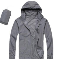 Men&Women Quick Dry Skin Jackets Waterproof Anti-Uv Coats Outdoor Sports Brand-HO Outdoor Store-Light Grey-XS-Bargain Bait Box
