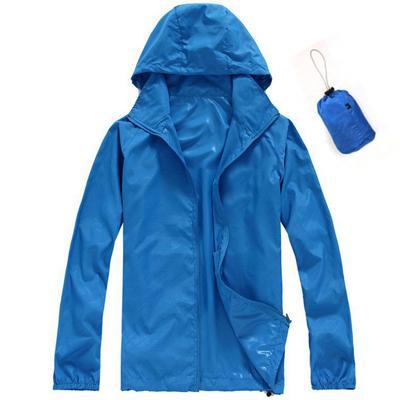 Men&amp;Women Quick Dry Skin Jackets Waterproof Anti-Uv Coats Outdoor Sports Brand-HO Outdoor Store-Royal Blue-XS-Bargain Bait Box