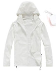Men&Women Quick Dry Skin Jackets Waterproof Anti-Uv Coats Outdoor Sports Brand-HO Outdoor Store-White-XS-Bargain Bait Box