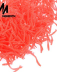 Meredith 1000Pcs Smell Red Worm Lures 2Cm Hot-Selling Soft Bait Carp Fishing-MEREDITH Official Store-Bargain Bait Box