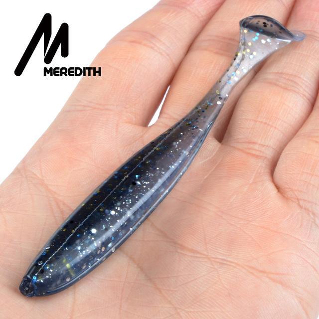 Meredith 13Cm 11.5G 4Pcs Wobblers Fishing Lures Easy Shiner Swimbaits Silicone-MEREDITH FishingTackle Store-F-Bargain Bait Box