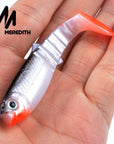 Meredith 3Pcs 22G 12.5Cm Cannibal Soft Lures Shads Fishing Fish Lures Fishing-MEREDITH Official Store-G-Bargain Bait Box