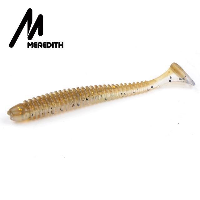 Meredith 55Mm/0.85G 20Pcs/Lot Swing Impact Fishing Lures Swimbait Craws Soft-MEREDITH FishingTackle Store-F-Bargain Bait Box