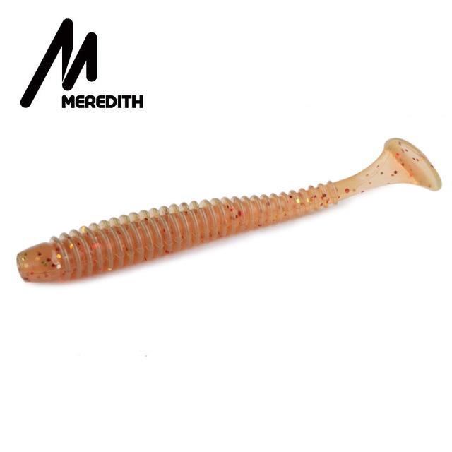 Meredith 55Mm/0.85G 20Pcs/Lot Swing Impact Fishing Lures Swimbait Craws Soft-MEREDITH FishingTackle Store-L-Bargain Bait Box