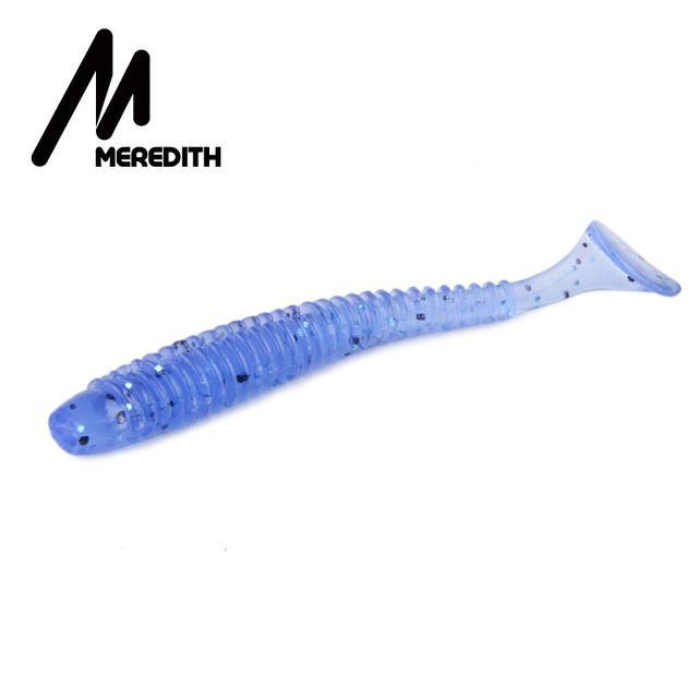Meredith 55Mm/0.85G 20Pcs/Lot Swing Impact Fishing Lures Swimbait Craws Soft-MEREDITH FishingTackle Store-Q-Bargain Bait Box