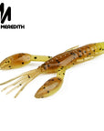 Meredith 5Cm 2G 10Pcs Dolivecraw Fishing Lures Craws Shrimp Soft Lure Fishing-MEREDITH Official Store-A-Bargain Bait Box