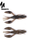 Meredith 5Cm 2G 10Pcs Dolivecraw Fishing Lures Craws Shrimp Soft Lure Fishing-MEREDITH Official Store-B-Bargain Bait Box