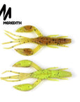 Meredith 5Cm 2G 10Pcs Dolivecraw Fishing Lures Craws Shrimp Soft Lure Fishing-MEREDITH Official Store-C-Bargain Bait Box