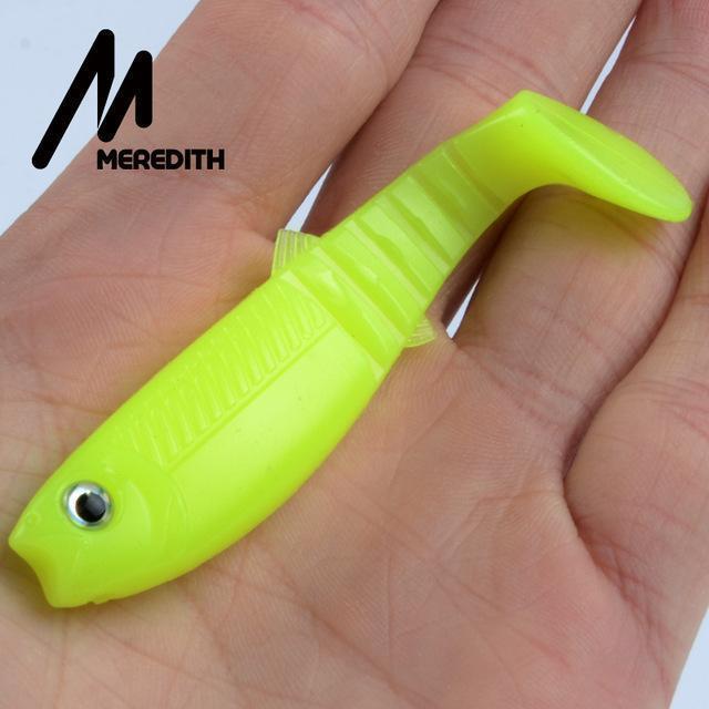 Meredith 5Pcs 10.5G 10Cm Lures Fishing Lures Soft Fishing Baits Cannibal Soft-MEREDITH Official Store-D-Bargain Bait Box